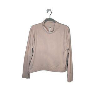 Kyodan Outdoor Women's Pink Pullover Mock Neck Sweatshirt Size XL